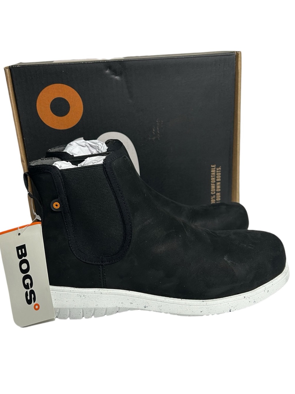 New Bogs Cypress Chelsea boots featuring a nano-composite safety toe 7